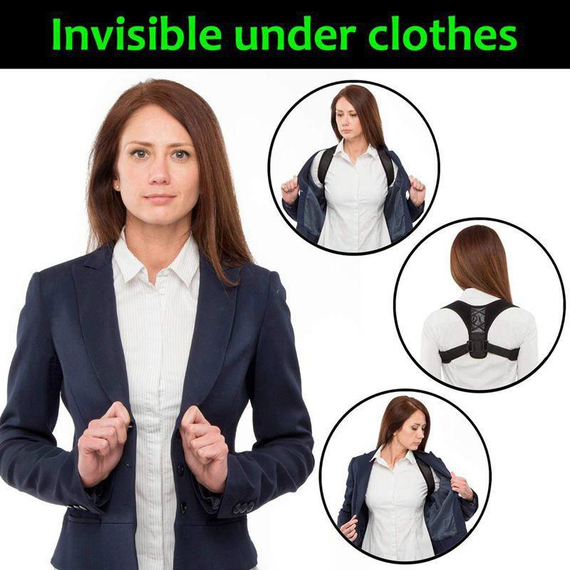 Adjustable Back Shoulder Posture Corrector Belt Clavicle Spine Support Brace Reshape Body Health Fixer Tape Corrector De Postura