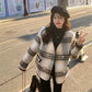 Temperament Xiaoxiang Style Coat Women's Mid-length V-neck Plaid Top Women's All-match Long-sleeved Casual Coat