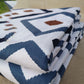 Three-piece Bed Sheet, One-piece Bed Sheet Two Pillowcases Old Coarse Cloth Bed Pure Cotton Thick Bedding Naked Sleeping Removable and Washable