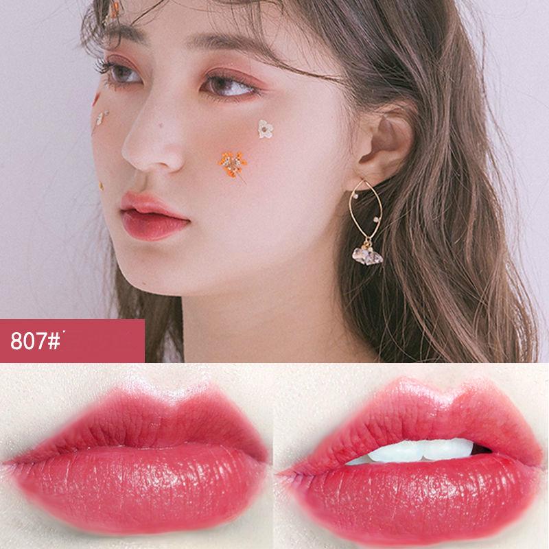 Sexy mermaid metallic gloss lasting matte lipstick lipstick non-stick cup glitter nude lip makeup