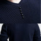 Autumn Men's Sweatshirts Solid Color Long-sleeved Thin Section Large Size V-neck Bottoming Knitted Sweater Tide