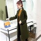 Overcoat Women Outerwear Long Slim Blend Jacket Wool Coat Autumn Cashmere Clothes Warm Tops