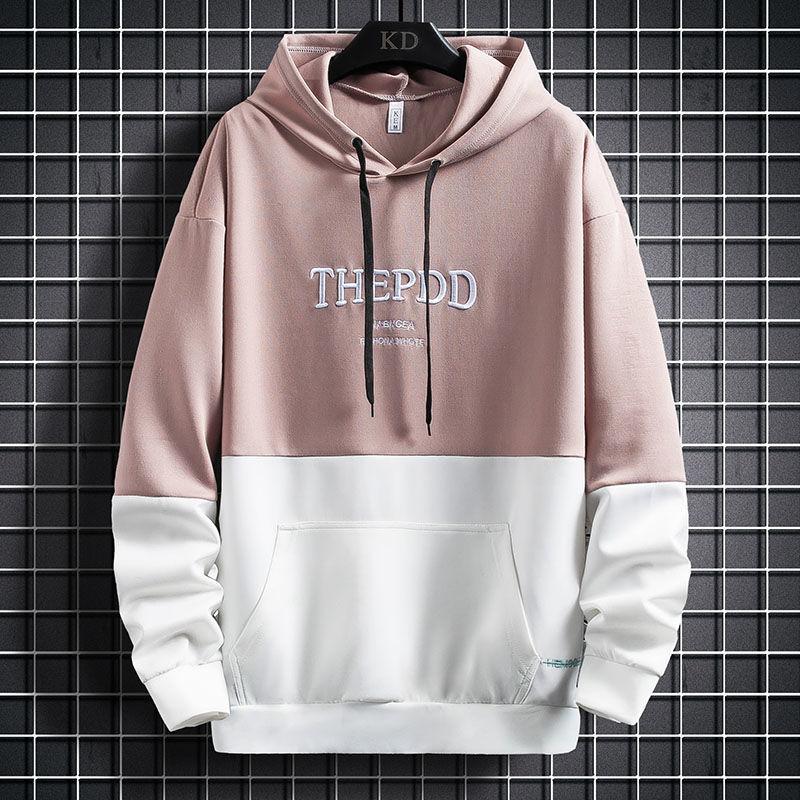 Sweater Men's Spring Trend Loose Casual Sports Student Jacket Men's Hooded Top