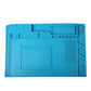 Big Heat-Resistant Silicone Pad Desk Magnetic Mat Platform PCB Phone Soldering Repair Station Work Insulation 500 C