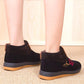 Women's Winter Plus Velvet Padded Cotton Shoes Non-slip  Short-tube Mother's Cotton Boots