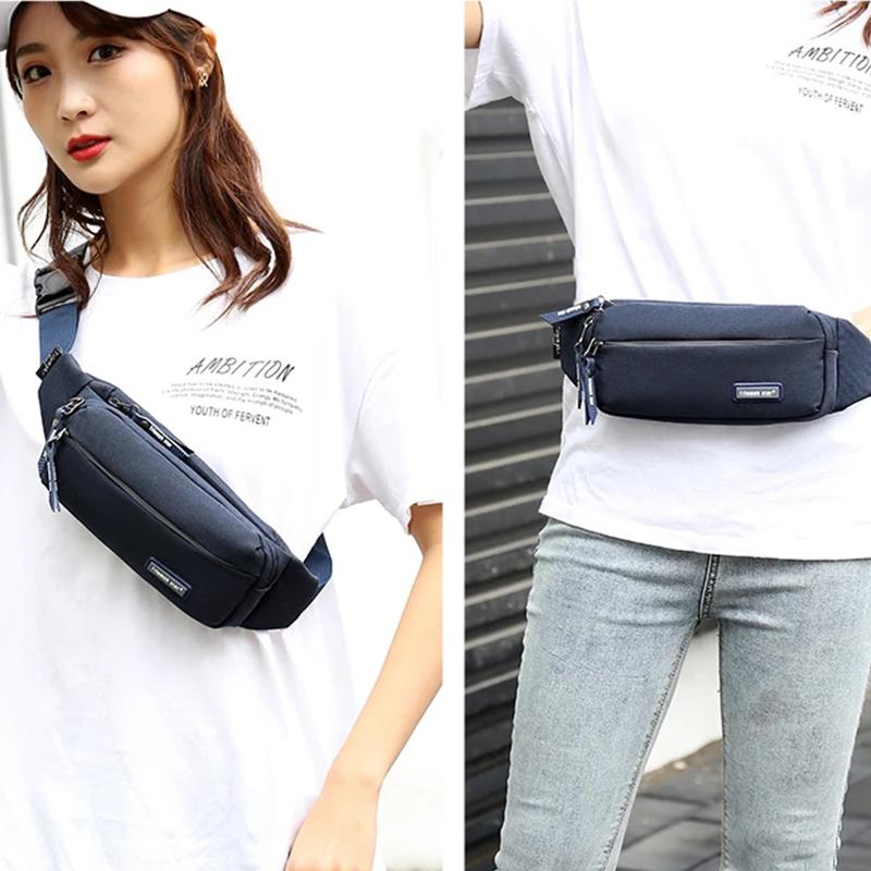 Sports Pockets Running Mobile Phone Pockets Men and Women Outdoor Waterproof Ultra-thin Small Belt Shoulder Bag Glasses Wallet Storage Bag