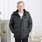 Elderly Down Jacket Men Middle-aged and Elderly Men Thick Down Jacket Duck Down Loose Coat