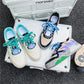 Canvas Shoes Men's Low-top Spring Harajuku Style Men's Shoes Ins Board Shoes Thick Bottom Color Matching Tide Shoes Summer