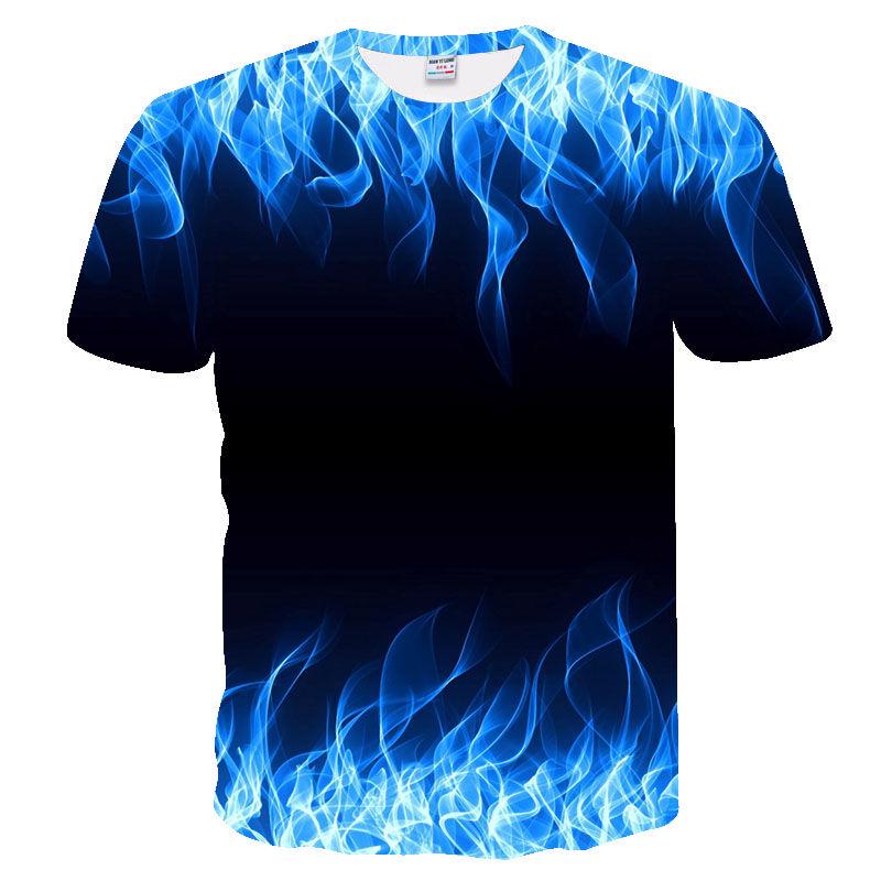 Summer Shirts Men Fashion 3D Printed Magic Potion T Shirt Casual Short Sleeve O-neck T-shirt Men