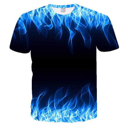 Summer Shirts Men Fashion 3D Printed Magic Potion T Shirt Casual Short Sleeve O-neck T-shirt Men