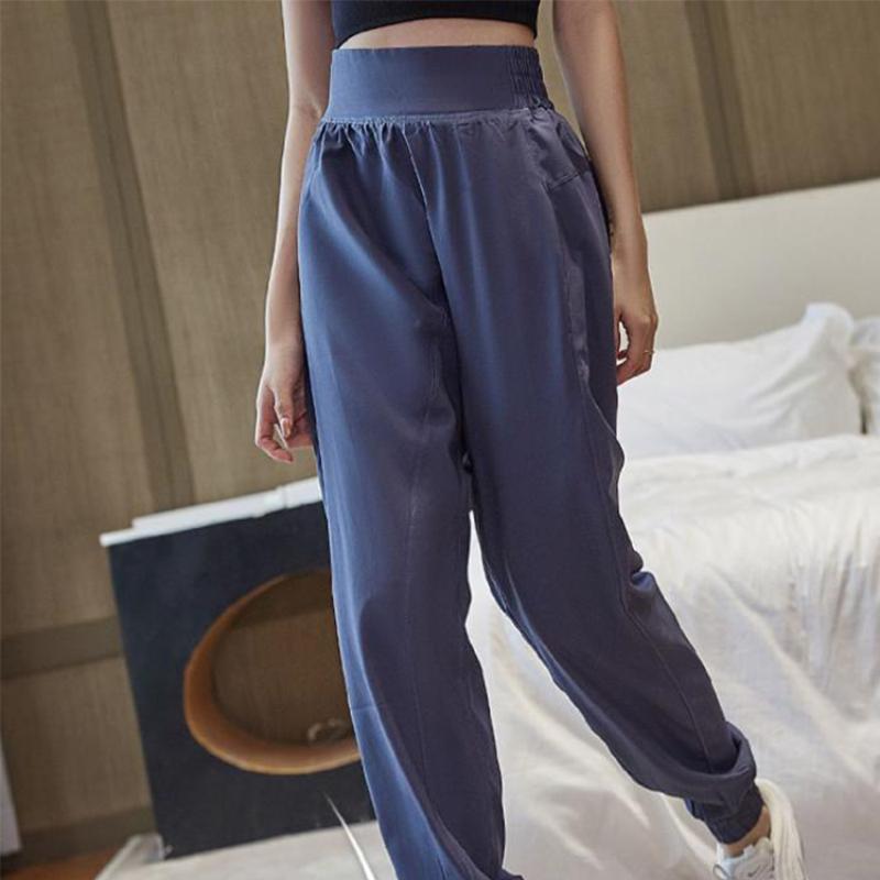 Loose-fitting Sports Pants Women's Spring and Autumn Thin Running Quick-drying Fitness Clothes High-waist Harem Casual Pants