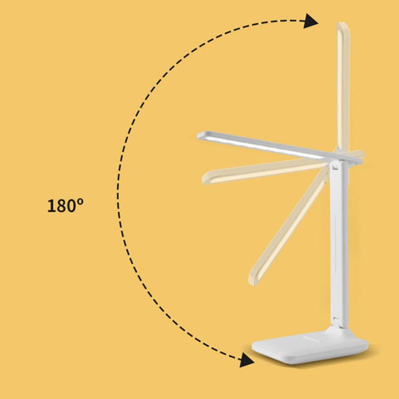 Table Lamp Eye Protection Learning LED Rechargeable Plug-in Children's Eyesight Bedroom Bedside Lamp Student Dormitory Reading Lamp
