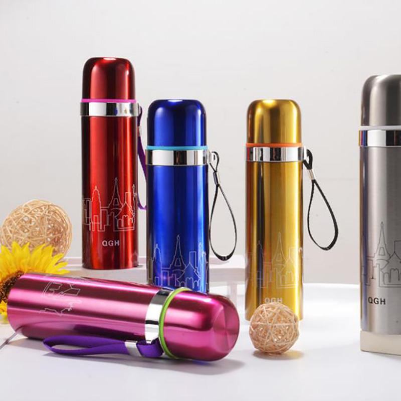 500ml 304 Stainless Steel Vacuum Flask Coffee Tea Water Bottle Home Outdoor Sports Water Cup