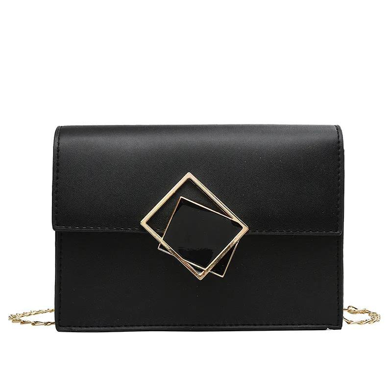 Women Box Bag Casual Clutch Purse Shoulder Crossbody Bags Smooth Leather