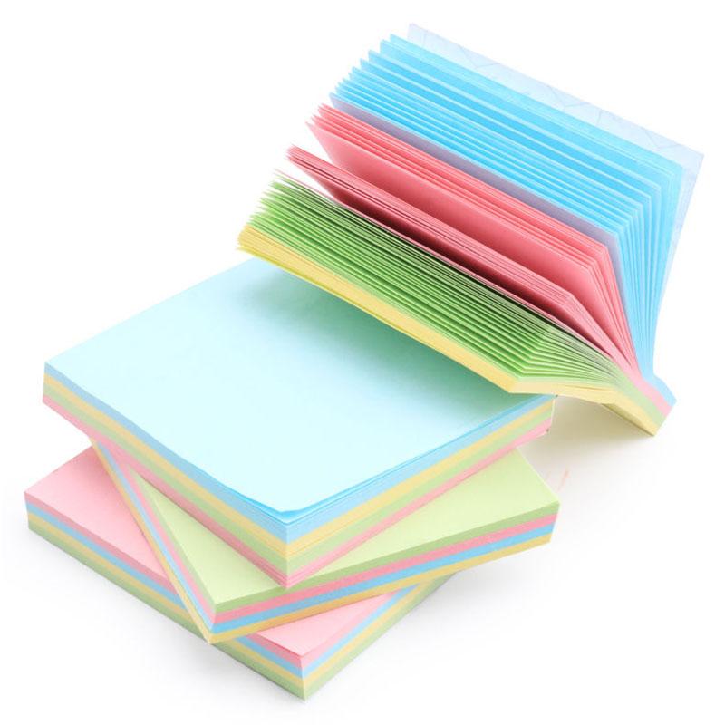 Square Solid Color Sticky Notes Stickers Stickers Sticky Notes Sticky Notes Paper Office Stationery