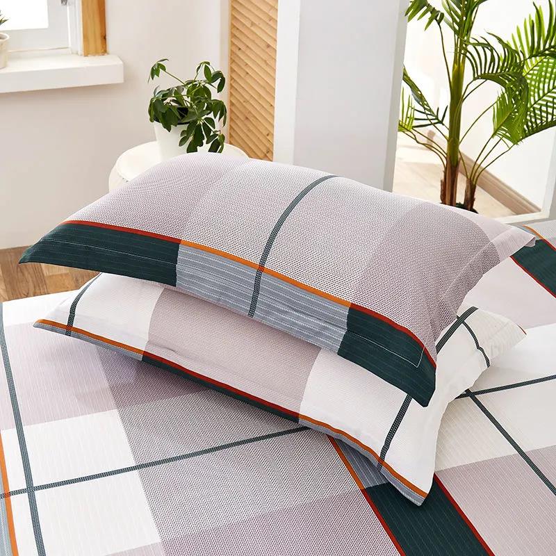 100% Cotton Pillow Cover 48x74cm Pair of Household Adult Pillowcase Cotton Student Pillow Core Cover Universal