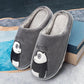 Home Slippers Women Winter Slippers Thick Fleece Warm Cotton Shoes Men Plus Size Non Slip Slippers