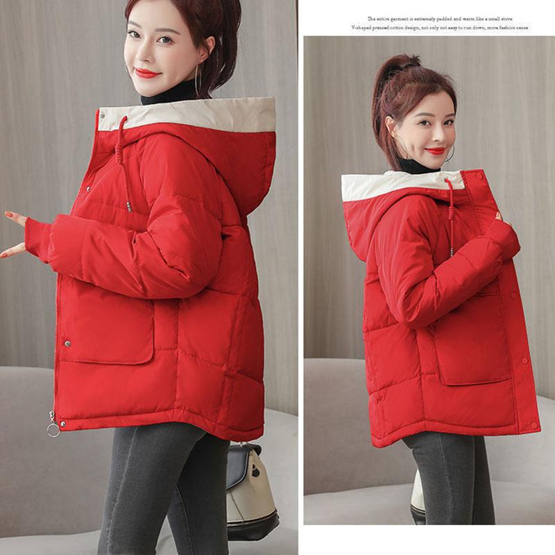 Winter Short Down Padded Jacket Wild Thick Loose Jacket Fashion Casual Women Padded Jacket
