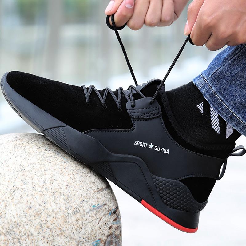 Men Safety Shoes Winter Labor Protection Shoes Welder Work Shoes Anti Smash Anti Piercing Anti Slip
