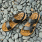 Genuine Leather Sandals Summer Casual Beach Shoes Anti-slip Soft-Sole Leather Slippers