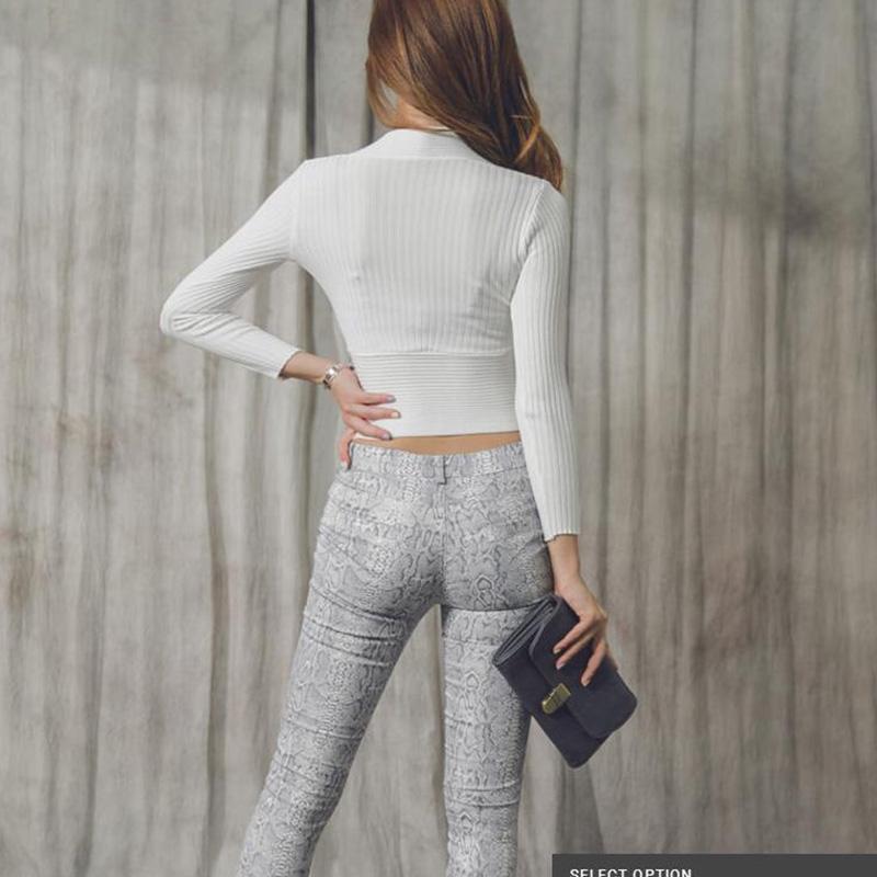 Pofulove Sexy Autumn Winter Knitted Sweater Women Deep V-Neck Cashmere Pullover Long Sleeve Jumper