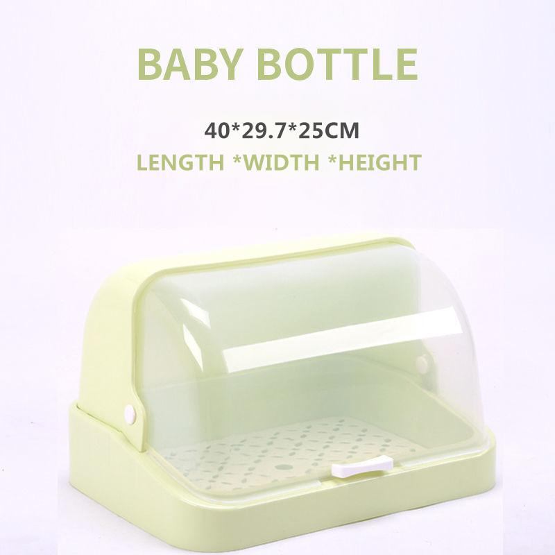 Tea Cup Tableware Storage Box Dust-proof Drain Cup Holder Milk Bottle Storage Household Tray Cup Holder Storage Rack Home Organizer