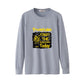 Long Sleeve Men's Cotton T-shirt Round Neck Loose Large Size Men's Clothing Trend Wild T-shirt