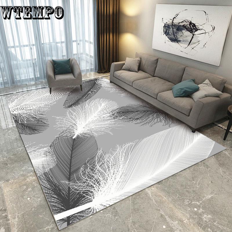 Modern Area Rugs Geometric Pattern Carpet Nordic Simple Coffee Table Rug Mat for Living Room