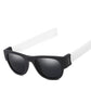 WTEMPO Personality Colored Glasses Leg Polarizer Sunglasses Women Fashion Anti-UV PC Sunglasses Wome