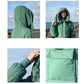 Winter Women's Loose Cotton Coat Mid-length Thick Straight Cotton Coat Bread Coat Stand-up Collar Warmth Loose Cotton Coat Winter Thick Coat