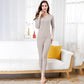 Self-heating Ladies' Thermal Underwear Constant Temperature Seamless Autumn and Winter Mother Autumn Clothes Long Pants Suit