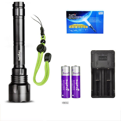 T6 Led Flashlight Ultra Bright Torch Waterproof Tactical Flash Light Rechargeable Outdoor Camping
