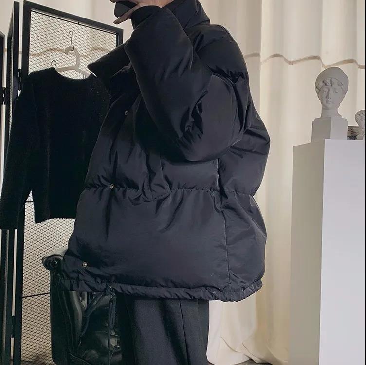 Down Jacket Jacket Male Student Trend Winter Padded Jacket Bread Jacket Jacket Lovers Padded Jacket Thickening