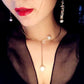 Pearl Necklace Pendant Clavicle Collar Neck Chain Jewelry Chokers for Girl Gold Choker Personalized Chain Necklaces Pendant Necklaces Women's Gifts
