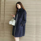 Mink Fleece Jacket Winter  Temperament Stand-up Collar Thickened Warmth In The Long Section of Fur All-in-one Plush Coat Suitable for Women
