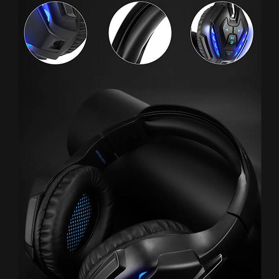 Bluetooth 5.0 Wireless Headphones HIFI Earphone Casque Gamer Headset with Microphone Noise Reduction