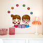 Good Study School Classroom Bedroom Wall Stickers Self -Adhesive Painting Funny Boy Girl Wallpaper