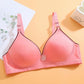 Thin and Large Size No Steel Ring Bra Middle-aged and Elderly Mothers Underwear Ladies Bra