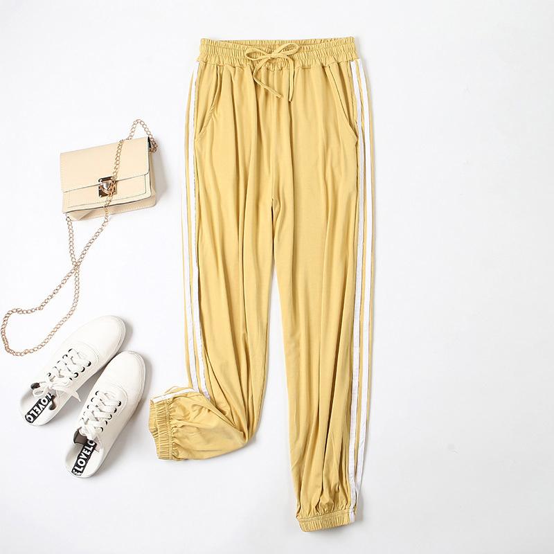 Women Casual Pants Harem Pencil Trousers Thin Summer Breathable Sweatpants Lady Fashion Bottoms