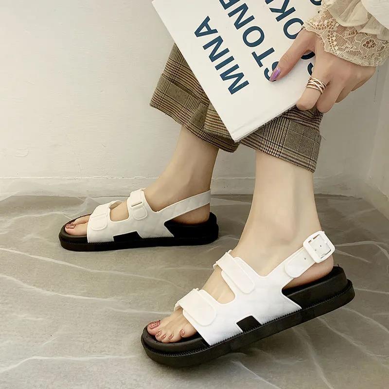 Sports Sandals Women Korean Slippers Women All-match Indoor and Outdoor Student Platform Sandals