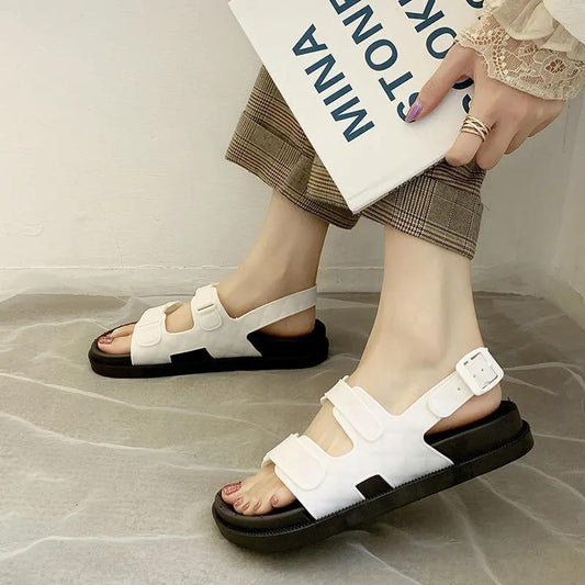 Sports Sandals Women Korean Slippers Women All-match Indoor and Outdoor Student Platform Sandals