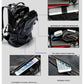 Men Multi-Functional Waterproof Business Laptop backpack Notebook backpack Messenger Briefcase Black