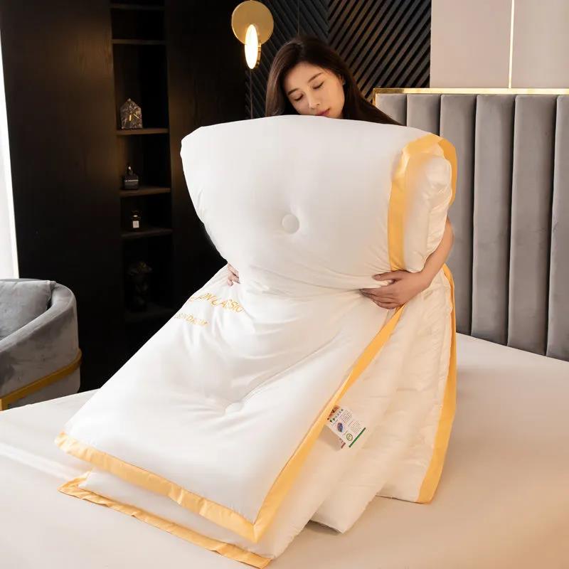 Skin-friendly Soy Fiber Quilt Spring and Autumn Quilt Core Winter Quilt Four Seasons Universal Double Thick Warm Quilt