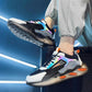 Men's Spring Sports Shoes Mesh Breathable Running Shoes Boys Basketball Shoes Casual Shoes Flying Woven Coconut Shoes