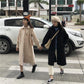 Winter Long Woolen Coat Women's Korean Style All-match Student Woolen Coat
