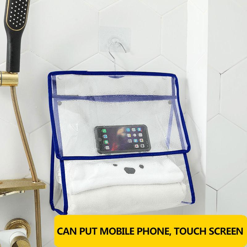 Bathroom Clothes Bag Bathing Clothes Waterproof Hanging Bag Bedroom Dormitory Storage Bag Wall Hanging Organize Bag On The Wall Towel Bag