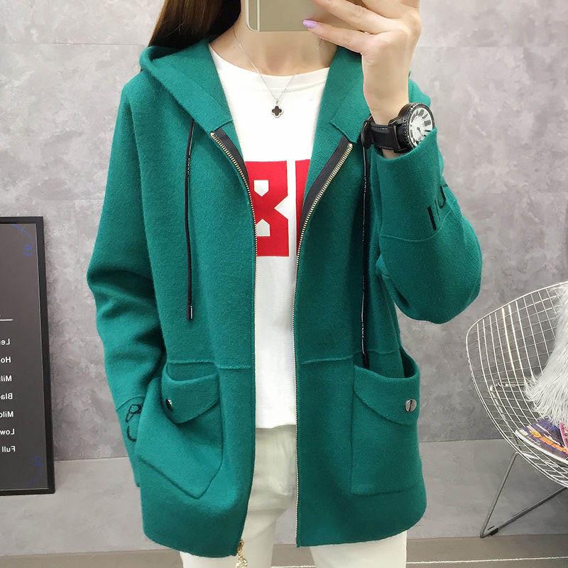Spring and Autumn Sweater Ladies Knit Short Western Style Cardigan Jacket Jacket Women