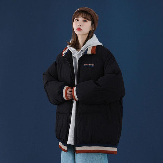 Winter Padded Warm Small Padded Jacket Women Short Padded Jacket Winter Thickened Padded Jacket Loose Bread Clothes
