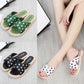 Slippers Women Wear Korean Home Bath Slippers Summer Sandals Slippers Fashionable Wave Point Flat Beach Shoes