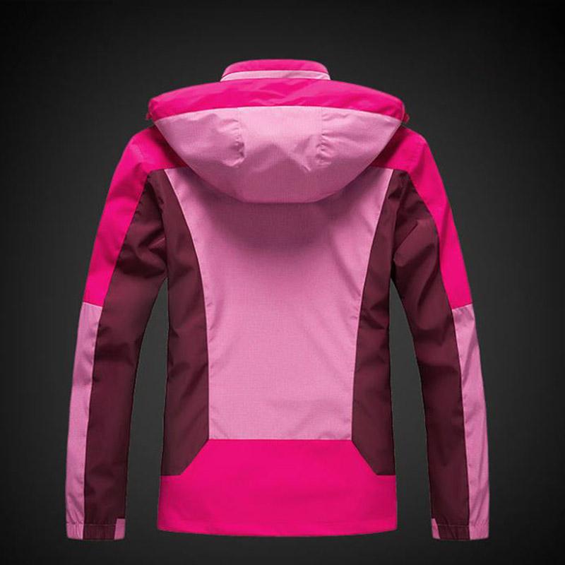 Men's and Women's Outdoor Sportswear Windproof Mountaineering Clothes Thick Hooded Detachable Two-piece Jacket Fleece Soft Shell Cycling Jersey